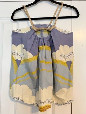 A Détacher Runway Sleeveless Top with Rope Straps